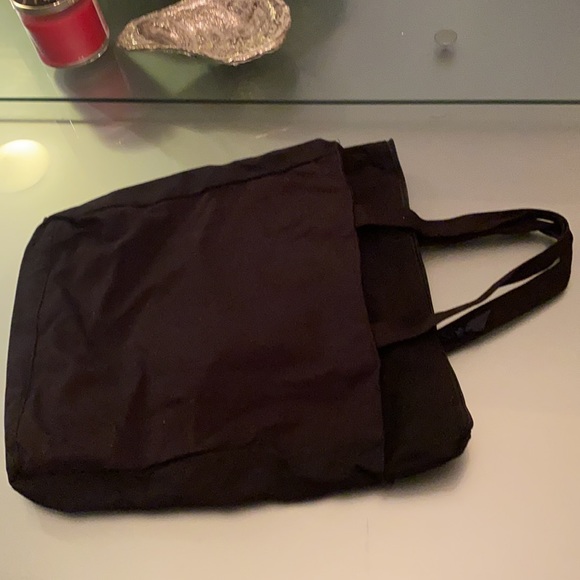 DAVID YURMAN Blk canvas Tote bag with top zipper - Picture 5 of 10